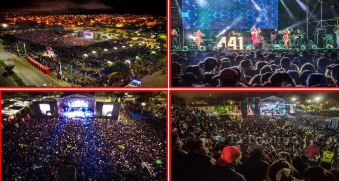 Más de 35.000 personas vibraron en plaza España con el festival por el cumpleaños de la ciudad de Salta