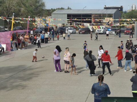 Una tarde con juegos y música por más inclusión