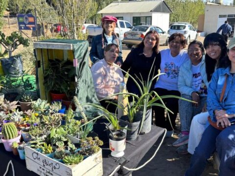 La Chacra Municipal “Punto Orgánico” realizó el primer Paseo Verde con productores locales