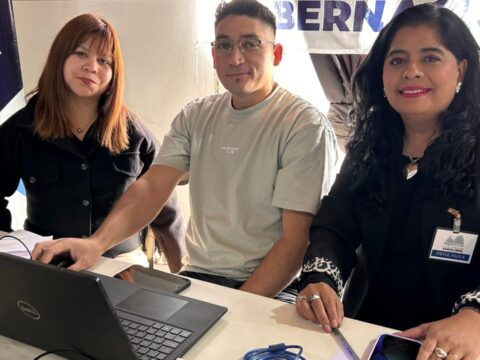 “Más Gestión”: el Registro Civil destacó la alta demanda de trámites de DNI y pasaportes en el barrio 17 de Octubre