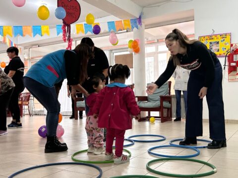 Con gran expectativa inició el proyecto “Corazones sabios, pasitos firmes”