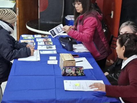 Desarrollan relevamientos territoriales para acompañar a familias durante la temporada otoño-invierno